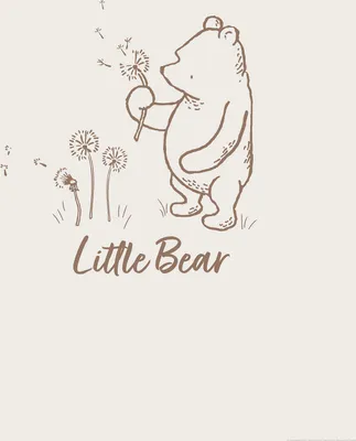 Produktbild von Komar Wandbild- Disney Winnie the Pooh Little Bear - Größe 50 x 70 cm