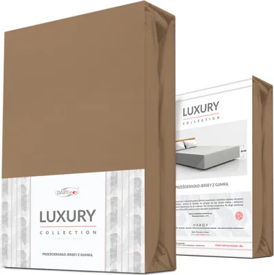Produktbild von Spannbettlaken Jersey Elasthan 54 BRAUN/BROWN/160x200x30