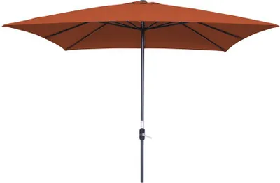 Produktbild von Garden Impressions Lotus Sonnenschirm - 250x250 - carbon black - Kupfer