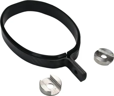 Immagine prodotto di LeoVince, morsetto di fissaggio per scarico, ricambio, modello FR1/SFR1, kit in carbonio, codice prodotto 308476501R