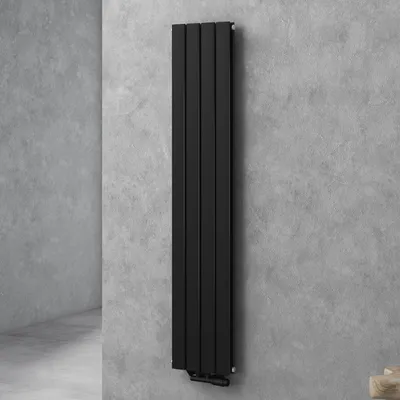 Immagine prodotto di doporro Radiatore Verticale da Bagno 160x31cm, Radiatore a Pannello a Doppio Strato Termoarredo da Parete e Pavimento in Acciaio, Antracite