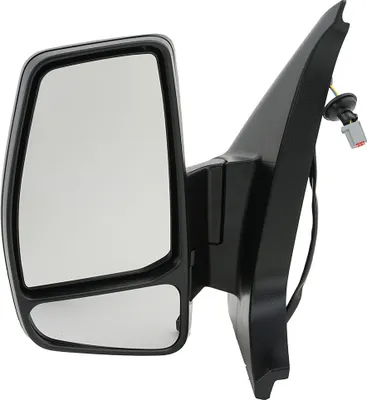 Image de Johns, Rétroviseur extérieur adaptable sur Ford Transit Custom 12 04/12- côté gauche conducteur Noir 2123227 2013060 1805837 BK2117683AL5JA6 BK2117683AJ5JA6 BK2117