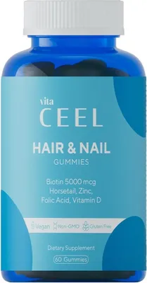 Produktbild von Vita Ceel | Hair & Nail Gummies (60 Stück)