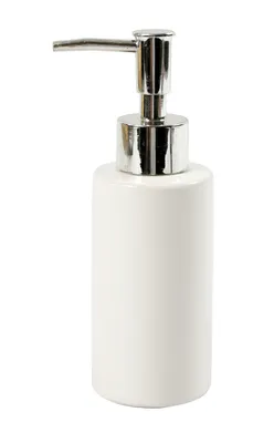 Produktbild von Creativ Company Seifenpumpe, H: 16,5 cm, T 5,5 cm, 150 ml, weiß, 1 Stück