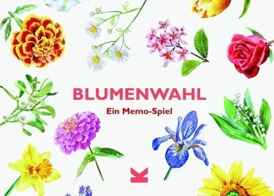 Produktbild von 440640 - Blumenwahl - Memo, 2 Spieler, ab 6 Jahren (DE-Ausgabe)