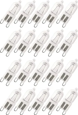 Produktbild von Osram G9 Halogen Backofenlampe 40W 490lm Warmweiß 230V 300° Dimmbar 20 Stück