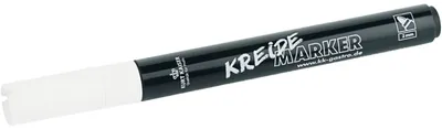 Produktbild von Kreidemarker, fein rund weiß