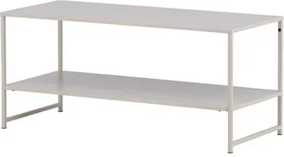 Immagine prodotto di Tavolino da caffè in acciaio, tavolino beige.