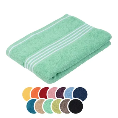 Produktbild von liebling Duschtuch Baumwolle, Serie Santos, 500 gr. / m², 70 x 140 cm, , 60 Grad, saugstark, schnelltrocknend, Farbe: mint