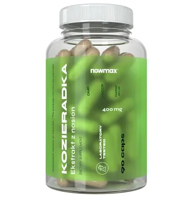 Produktbild von nowmax® Bockshornklee Extrakt 400 mg, 50% Saponine, 90 Kapseln – Nahrungsergänzung mit Bockshornkleesamen