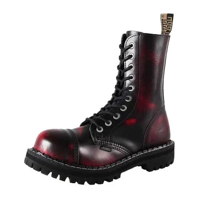Produktbild von Steel - Rub Off - 10-Loch Boots Stiefel burgund