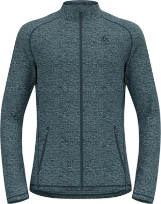 Image de Odlo Tencia Fleece avec fermeture éclair sur toute la longueur bleu XL homme bleu XL