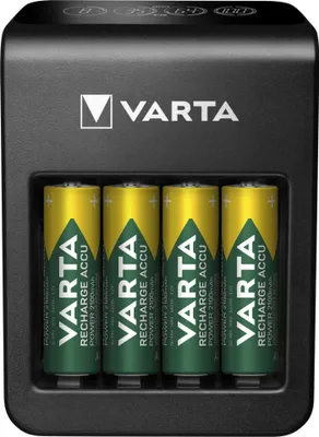 Immagine prodotto di Caricabatterie+ a spina LCD (tipo 57687), incl. 4x AA 2100 mAh