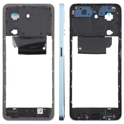 Immagine prodotto di Cornice centrale Bezel Xiaomi Redmi A5 4G, piastra telaio blu, ricambio per riparazione