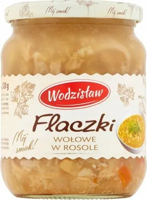 Produktbild von Wodzisław Rinderkutteln in Brühe, sterilisiert 500 g