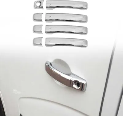 Image de Couverture de poignée de porte pour Opel Vivaro 2014-2019 en Acier chromé