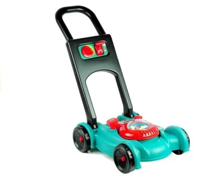Immagine prodotto di Set da giardino Leantoys con tosaerba e casco