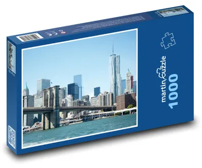 Zdjęcie produktu dla Puzzle 1000 Nowy Jork - Most Brookliński - martinpuzzle