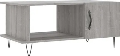 Produktbild von vidaXL Couchtisch Grau Sonoma 90x50x40 cm Holzwerkstoff