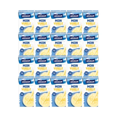 Zdjęcie produktu dla Milram Moin typu waniliowego pyszny napój mleczny mieszany 500ml 20 pack