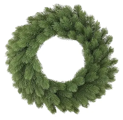Produktbild von Tannenkranz künstlich 45cm, realistischer Weihnachtskranz Deko-Kranz