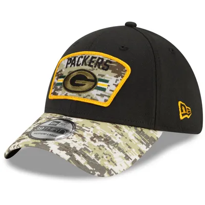 Produktbild von New Era 39Thirty Cap Salute to Service Green Bay Packers - L