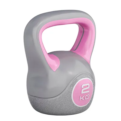 Produktbild von GORILLA SPORTS® Kettlebell - 2 kg Gewichte, Kunststoff - Kugelhantel, Schwunghantel, Kugelgewicht, Rundgewicht, Krafttraining