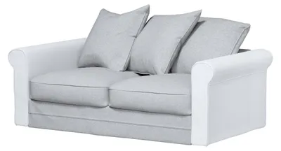 Productafbeelding van Dekoria beschermhoes voor Grönlid tweezitsbankelement, grijs, 141 x 98 x 104 cm