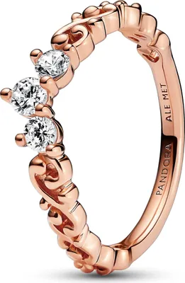 Produktbild von Ring Diadem für Damen von PANDORA, rosévergoldet
