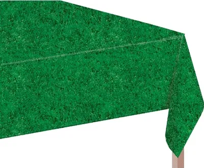 Produktbild von amscan Tischdecke Rasen-Optik 137X243 PLASTIK