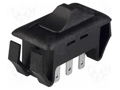 Obrázok produktu pre 1x Spínač posuvný, poloha: 2, 15A/125VAC, ON-OFF, model S802C21S207Q, typ: posuvný