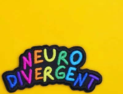 Produktbild von Neurodivergent - Aufnäher