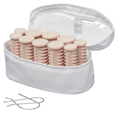 Immagine prodotto di Conair, set di bigodini riscaldanti compatti, colore rosa