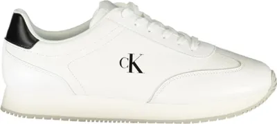 Produktbild von Weiße Herrensportschuhe mit Kontrastdetails und herausnehmbarem Fußbett