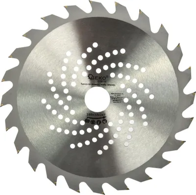 Immagine prodotto di Disco da taglio per legno 250X32X24T (fori)