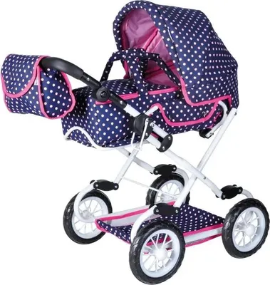Produktbild von Knorrtoys 65062 Puppenkombi Salsa - ocean pink dot
