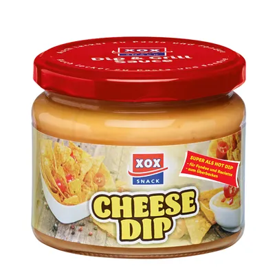 Produktbild von XOX Cheese Dip mild würziger Käse Dip aus cremigem Schmelzkäse 290ml