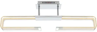 Produktbild von LED Deckenlampe, Chrom, Glas satiniert, L 71 cm