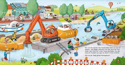 Produktbild von Mein allererstes Wimmelbuch: Auf der Baustelle