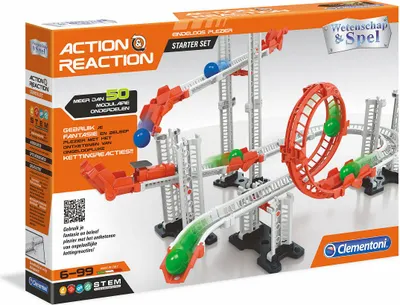 Zdjęcie produktu dla Clementoni Action Reaction Start Set, 50dlg. Marmorstraße