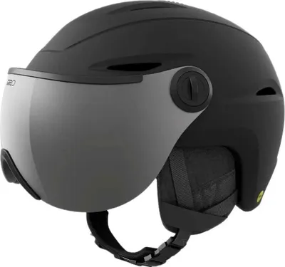 Produktbild von Giro Vue Mips Unisex Skihelm Visierhelm Snowboardhelm matte black/silver flash 62,5-65