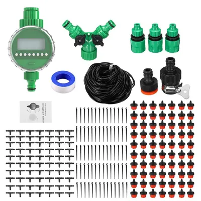 Immagine prodotto di Kit di irrigazione a goccia con timer automatico