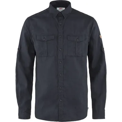 Produktbild von Fjällräven Herren Hemd Övik Travel Shirt LS Herren 7800529 Marine XXL