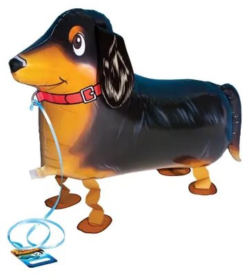 Image de Ballon de baudruche Airwalker Teckel, env. 72 x 46 cm