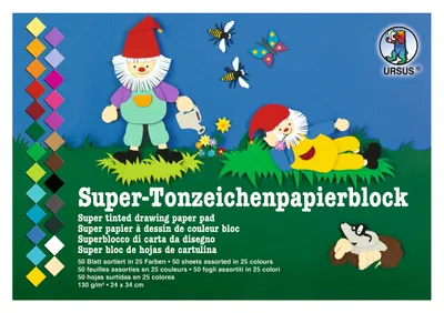 Produktbild von Super-Tonpapierblock
