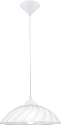 Immagine prodotto di Eglo 82785 VETRO E27 lampada a sospensione Ø350mm Bianco