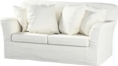 Produktbild von Dekoria Bezug für Tomelilla 2-Sitzer Sofa nicht ausklappbar, weiß, Sofahusse, Tomelilla 2-Sitzer