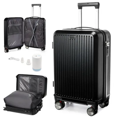 Immagine prodotto di Valigia da viaggio grande con sistema di compressione a vuoto e 4 ruote