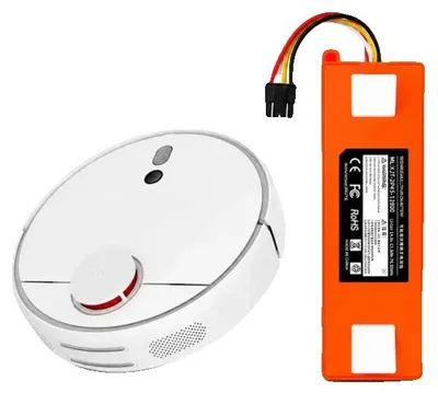 Productafbeelding van Reservebatterij, 9800 mAh capaciteit, compatibel met diverse robotstofzuigers, 14,4V BRR 9800mAh
