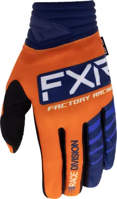 Produktbild von FXR Prime 2023 Motocross Handschuhe, orange/blau, XL